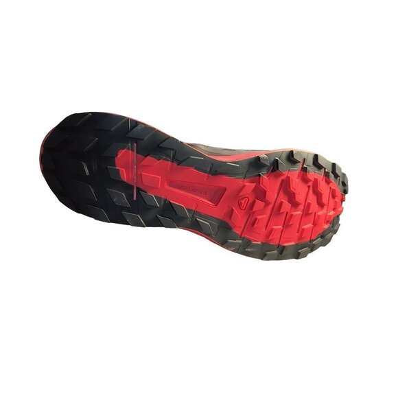 Salomon Sense Ride 4 Black/Goji Berry/Phantom Men's 12.5 NIB‎ - Picture 5 of 7